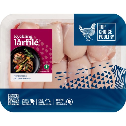 Kycklinglårfilé Färsk 800g Top Choice Poultry