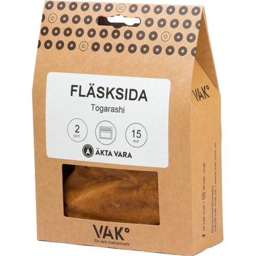 Fläsksida Togarashi 410g VAK°