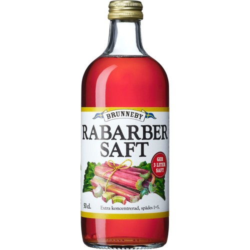 Rabarbersaft 50cl Brunneby