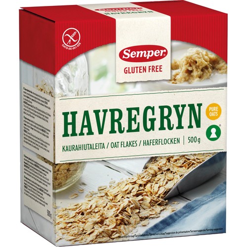 Havregryn Glutenfri 500g Semper