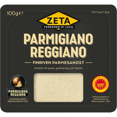 Parmesanost Parmigiano Reggiano finriven 100 g Zeta
