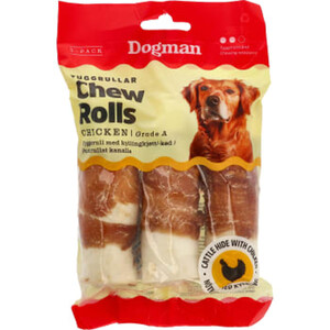 Tuggrulle med kyckling 3-p Dogman