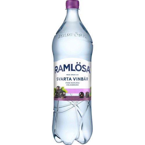 Vatten Kolsyrat Svarta Vinbär 1,5l Ramlösa