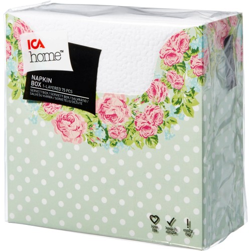 Servettbox Lis 24cm 75-p ICA Home