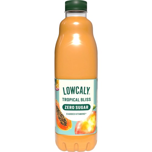Fruktdryck Tropical Bliss sockerfri 1000ml Lowcaly