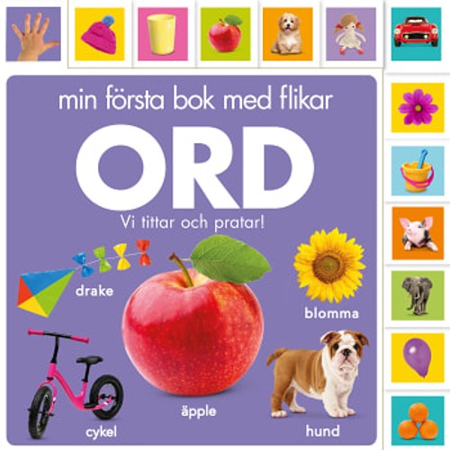 Min första bok med flikar: Ord