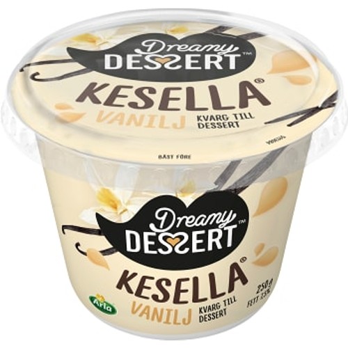 Kesella® dessertkvarg vanilj 7,5% 250g Dreamy Dessert