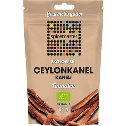 Krydda Kanel påse Ekologisk 21g Spicemaster