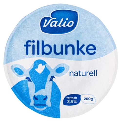 Filbunke Naturell 2,5% 200g Valio