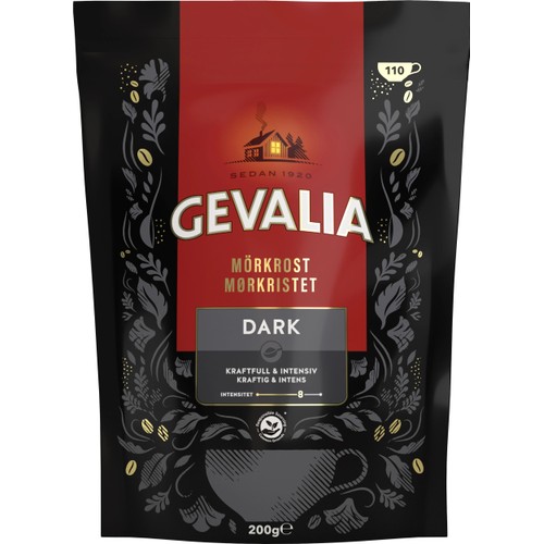 Snabbkaffe Dark Refill 200g Gevalia
