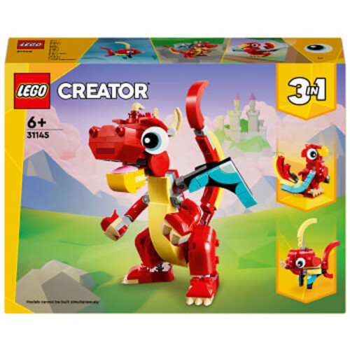 LEGO Creator Röd drake 31145