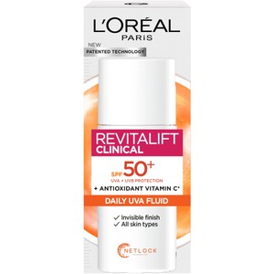 Ansiktskräm Revitalift Clinical Daily Moisturizing Fluid SPF50+ 50ml Loreal Paris