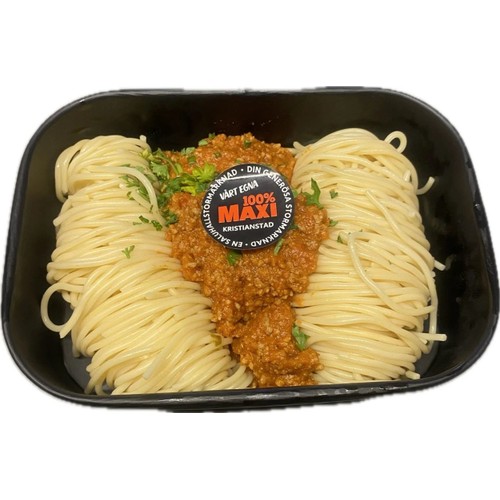 Spagetti med köttfärssås 1-portion
