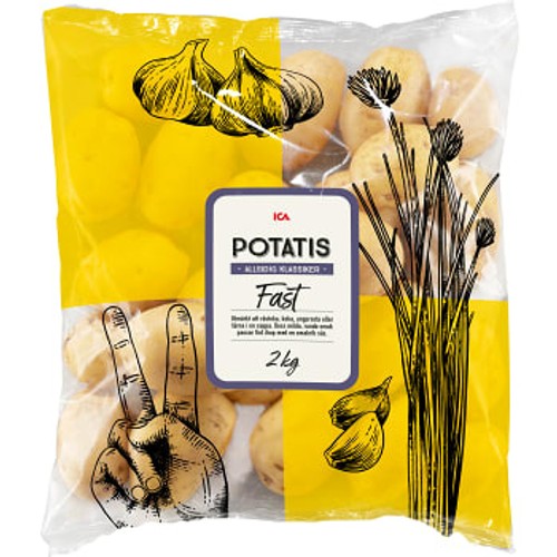 Fast potatis 2kg Klass 1 ICA