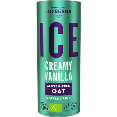 Iskaffe Creamy Vanilla Orginal Glutenfri Oat 230 ml Löfbergs
