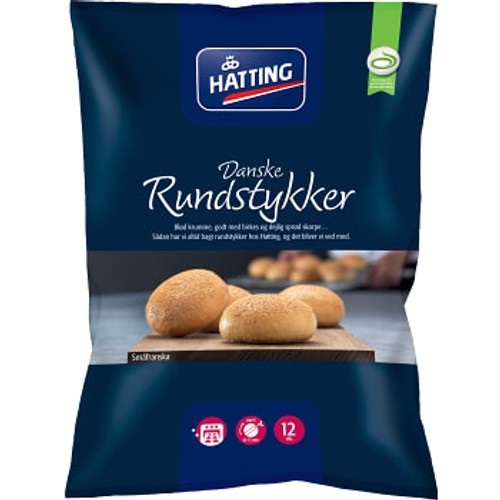 Danska rundstycken Fryst 600g Hatting