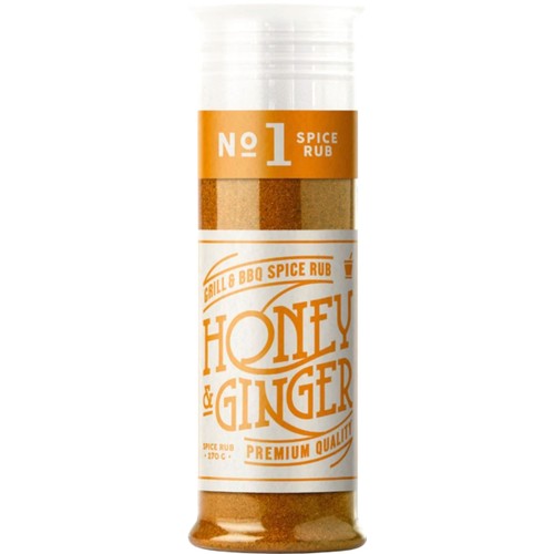 Kryddrub Honey & Ginger 120g Kryddhuset
