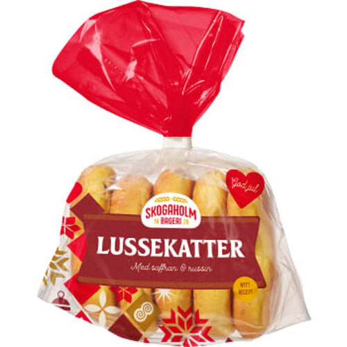 Lussekatter 5-p 250g Skogaholm