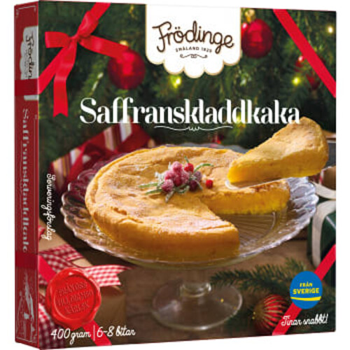 Saffrankladdkaka 400g Frödinge