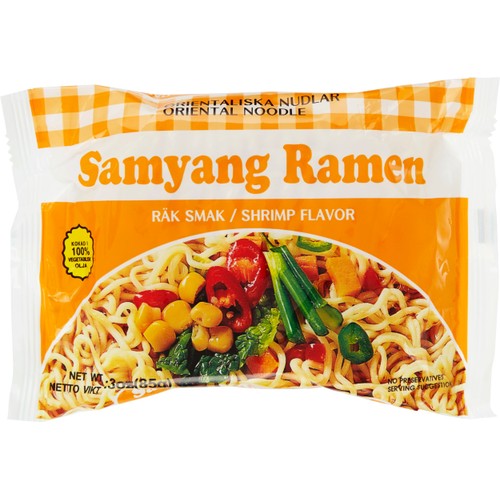 Nudlar Räksmak 85g Samyang
