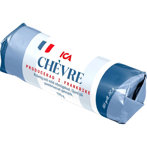 Vitmögelost Chèvre 170g ICA