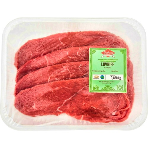 Lövbiff Av Fransyska ca 800g Gudruns