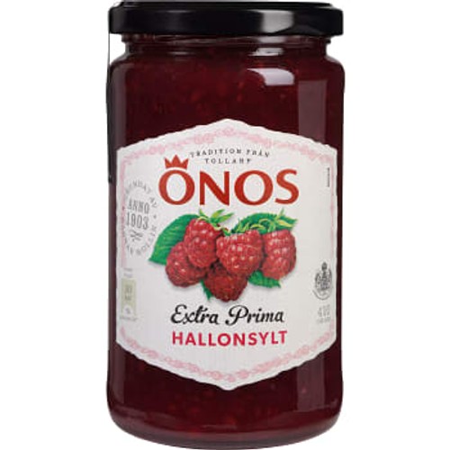Extra prima Hallonsylt 410g Önos
