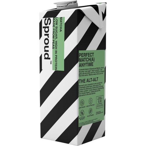 Ärtdryck Matcha Sproud 1l Sproud