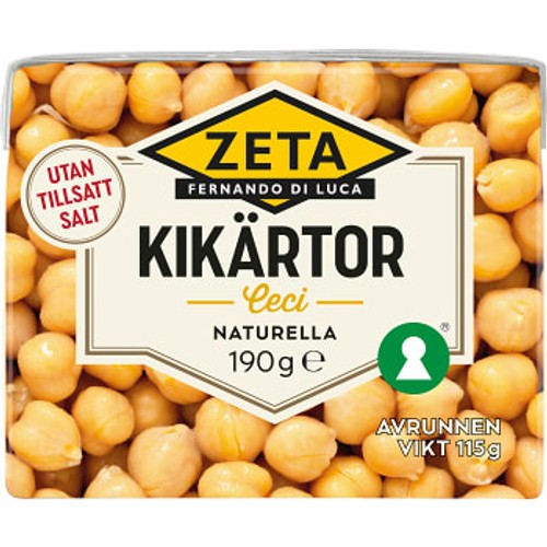 Kikärtor 190g Zeta
