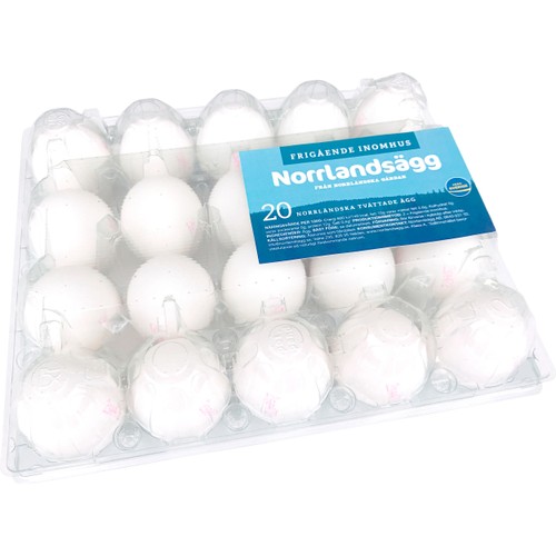 Ägg Frigående M/L 20-p Norrlandsägg