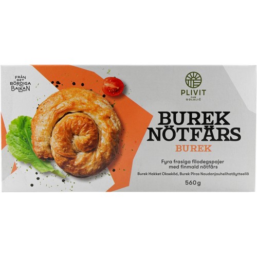 Burekpaj nötfärs Fryst 560g Plivit