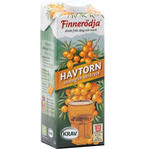 Havtornsdryck Ekologisk 1l KRAV Finnerödja