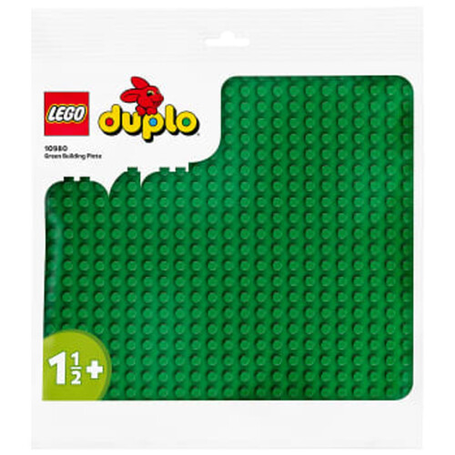 LEGO DUPLO Byggplatta grön 10980
