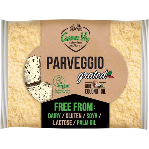 Ost Parveggio Riven Vegansk 100g Green Vie