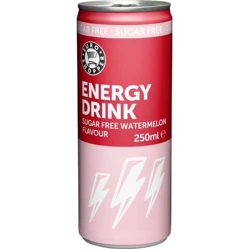 Energidryck Watermelon Sugar free 25cl Euro Shopper