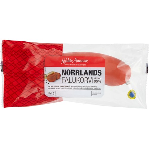 Norrlandsfalukorv ca 350g Nyhléns Hugosons
