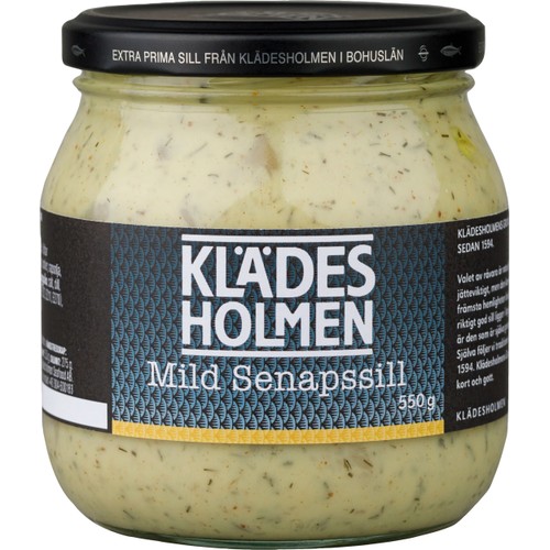 Senapssill mild 550g Klädesholmen