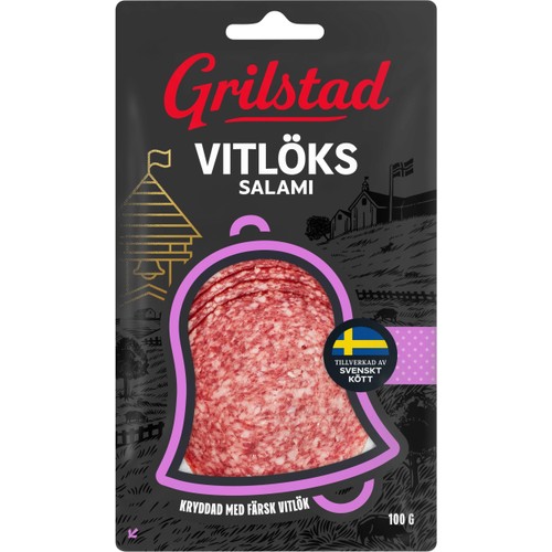 Vitlökssalami 100g Grilstad