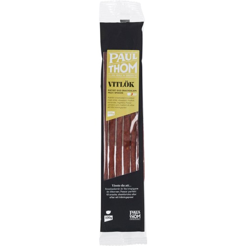 Snacksalami vitlök 100g PAUL och THOM
