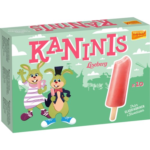 Isglass Kaninis Tuttifrutti 10-p Triumf Glass