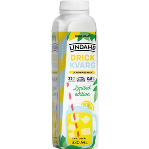Drickkvarg Lemonade Laktosfri 330ml Lindahls