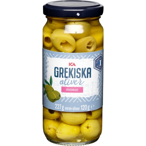 Oliver Grekiska Gröna Urkärnade 227g ICA