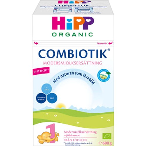 Modersmjölksersättning Combiotik1 pulver Ekologisk 600g HiPP