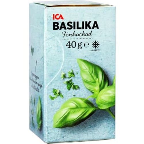 Basilika Finhackad Fryst 40g ICA