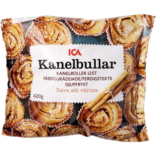 Kanelbullar Fryst 12-p 420g ICA