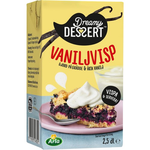 Vaniljvisp 2,5dl Dreamy Dessert