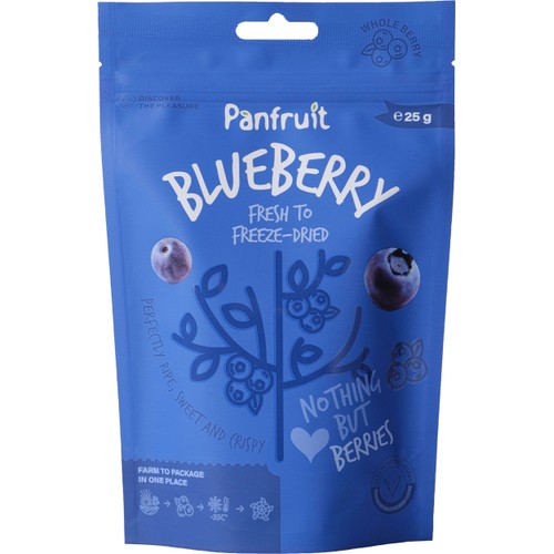 Blåbär frystorkade 25g Panfruit