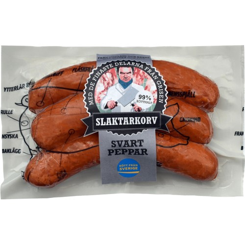 Filékorv Svartpeppar 270g Slaktarkorv