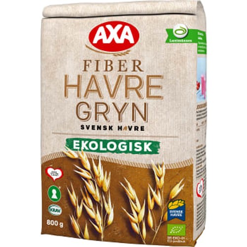Fiberhavregryn 800g KRAV Axa