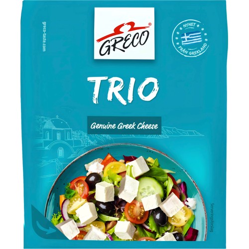 Salladsost Trio Grekisk 130g Greco